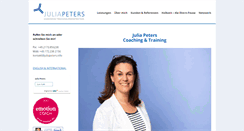 Desktop Screenshot of juliapeters.info